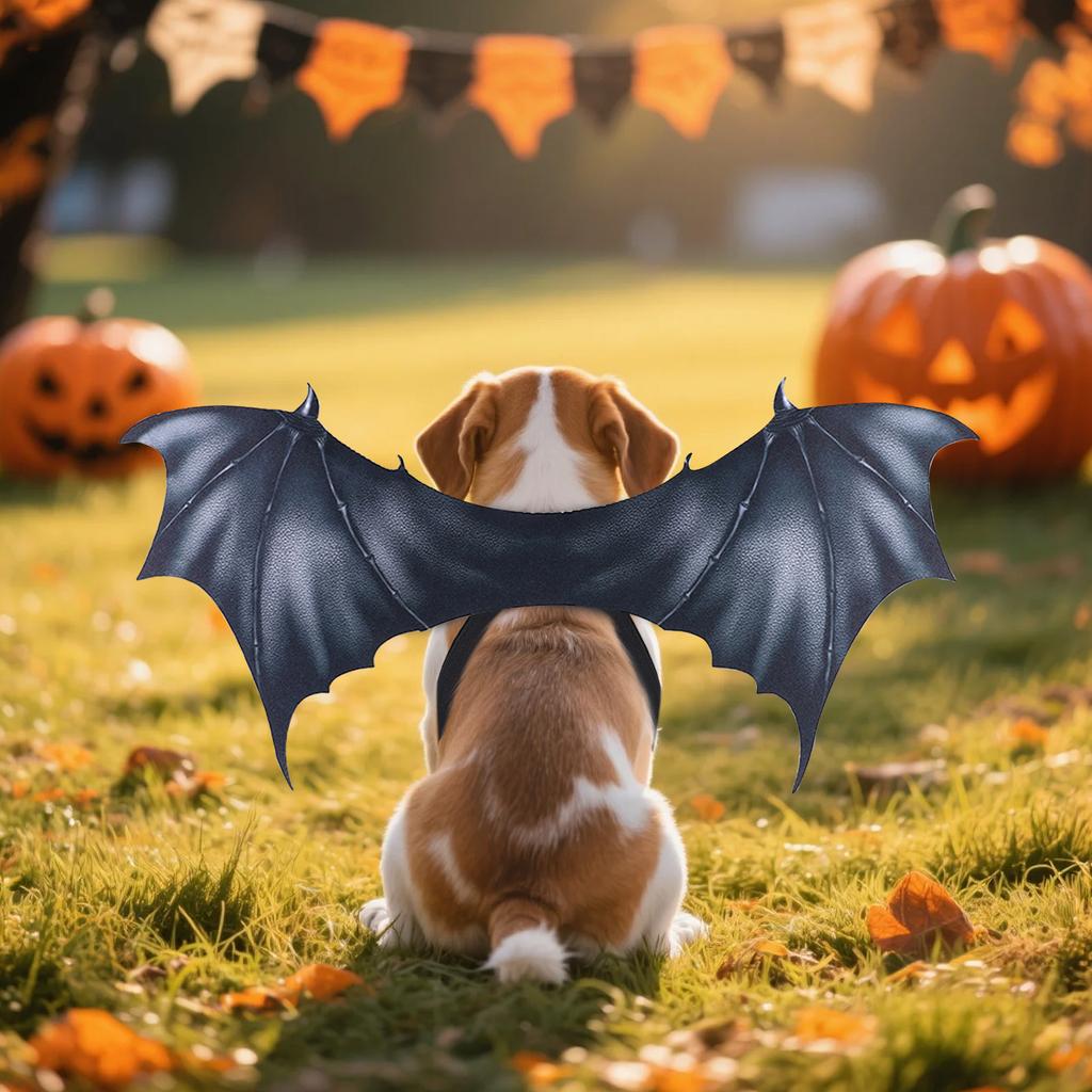 Pet Halloween Costumes, Dogs, Cat Black, Cute Halloween Pet, Easy To Wear Pet Costume, Halloween Dress Up Accessories For Pet Dogs Cats