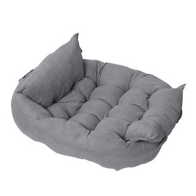 Custom Soft Plush Pet Bed for Small Medium Large Dogs Cats, Non-Slip Warm Sofa Nest Comfortable Breathable Pet Couch Bed