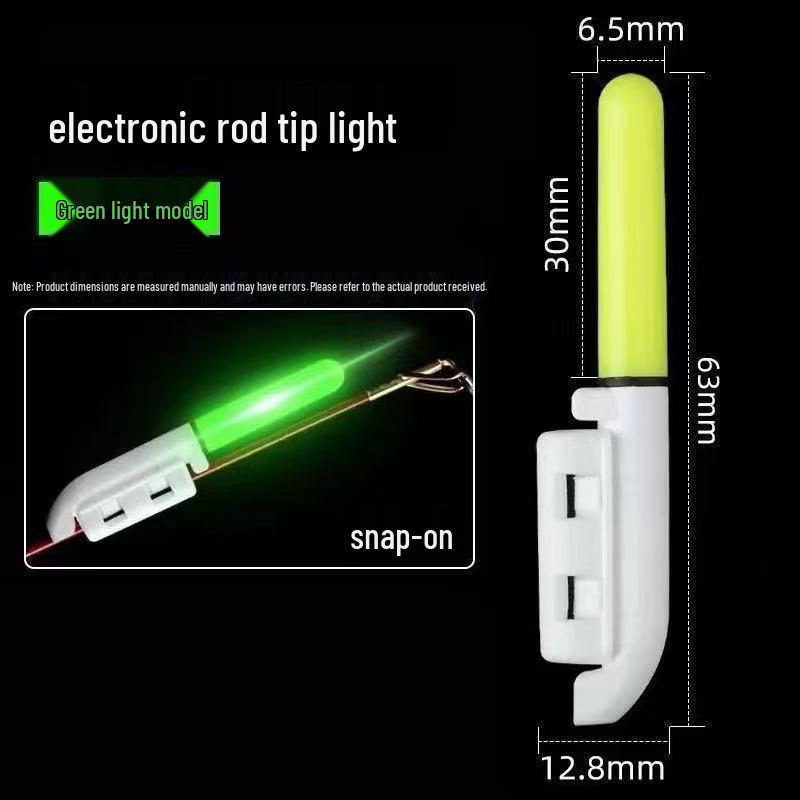 Svítící rybářský prut měnící barvu s elektronickým signalizátorem záběru