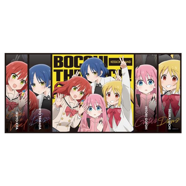 

Bocchi the Rock Character Large Towel B [Hitori & Nika & Ryo & Ikuyo]