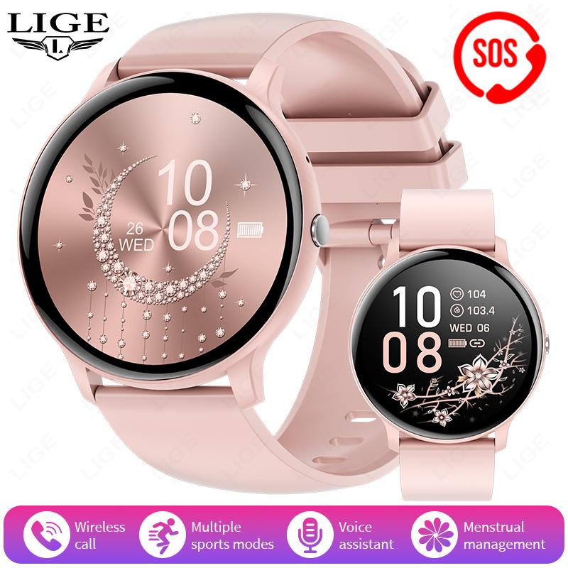 Bluetooth Call Smart Watch 1.39" Women Custom Dial Watches Men Sport Fitness Tracker Heart Rate Smartwatch For Android IOS