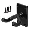 Kikutani Music Guitar Wall Aluminum Neck Compatible with Electric and Acoustic BLK Hanger, Mount, Die-Cast, Protection, Guitars, GH-525