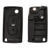 2 Buttons  Remote Car Key Shell Case For Peugeot 4007 Et 4008 Citroen C-Crosser C4 Aircross Fob Mit-11R Blade