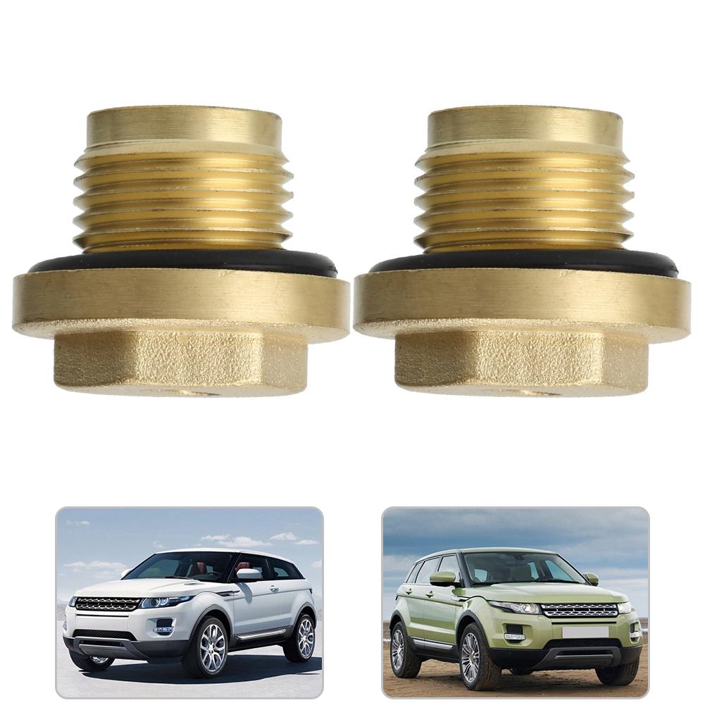 Brass Differential Plugs Drain Filler Set Replacement for Plastic Difficulty Easy Installation Proof Design 2 TD5 and V8 Includes