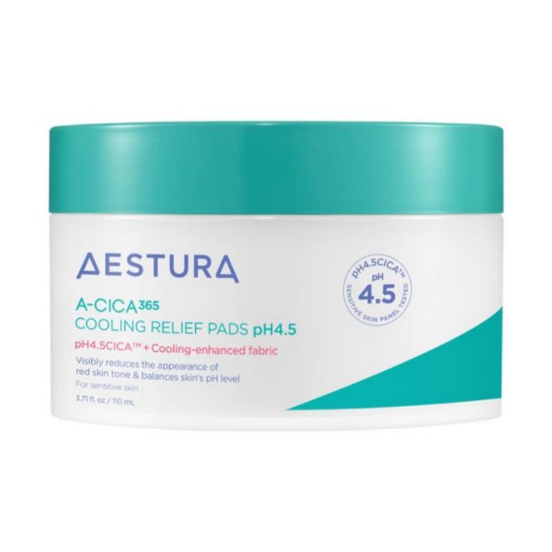 AESTURA Acica 365 Cooling Soothing Pads pH 4.5 (60 Pads / 110ml)