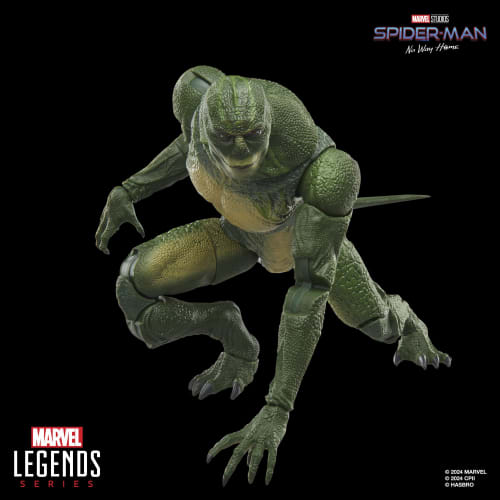 Hasbro Marvel Legends Series Lizard, Spider-Man: No Way Home Deluxe Collectible 7.5-inch Action Figure G0593, Authentic