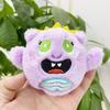 Monster Plush Enchanting Keychain Bag Cute Animal Themed Key Holder For Everyone
