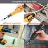 1/2/3Pcs Magnetic Screwdriver Bit PH2 Cross-head 1/4 Inch Hex Shank Screwdriver Holder Ring for Working Electric Screwdriver Kit