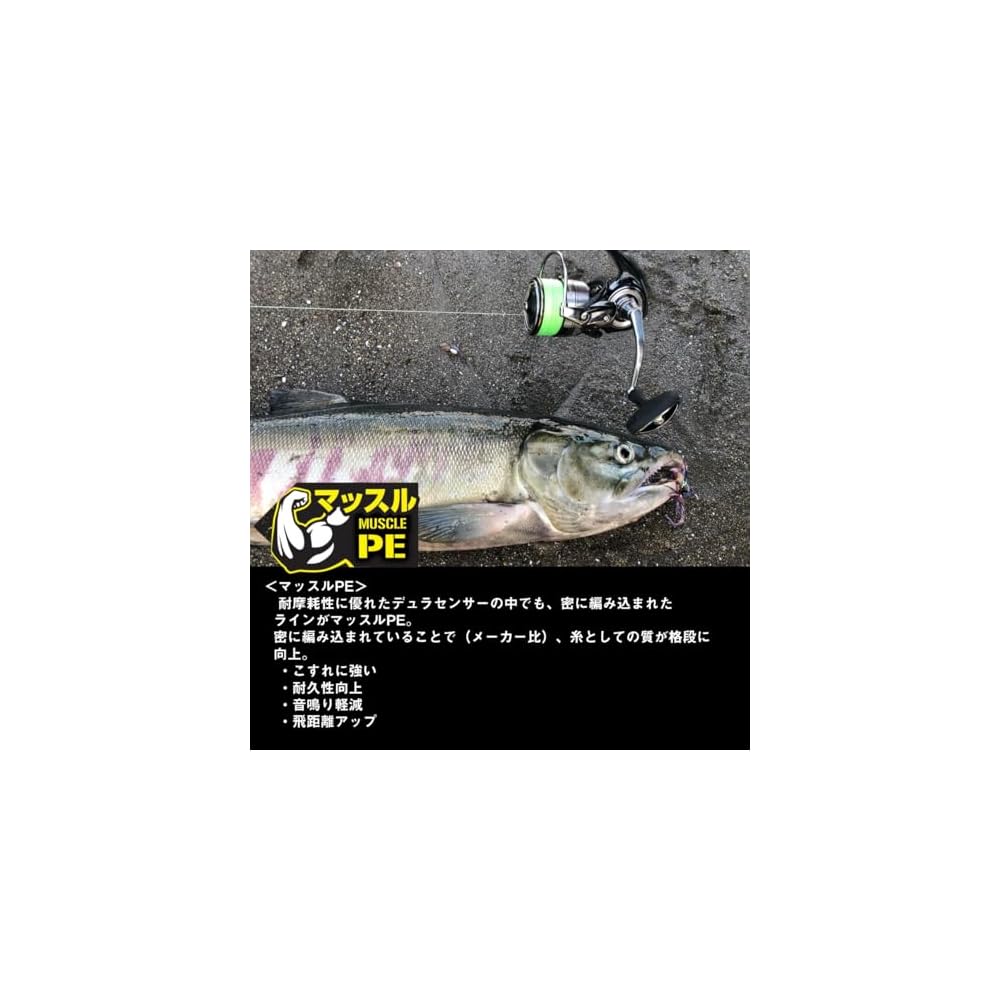 Daiwa UVF Durase sensor X8+Si2 0.8号 200m Lime Green Fishing Line