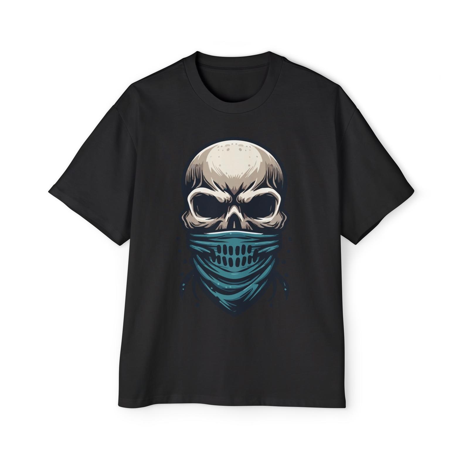 

Skull Toxic Scarf :: High quality Men s Heavy Oversized Tee 5XL різнокольоровий