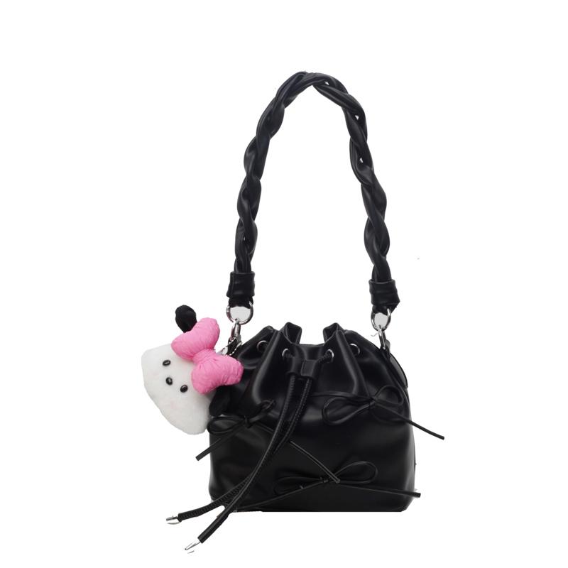 

Сумки женские горячая распродажа одно плечо портативный кроссбоди базовый стиль универсальный высококачественный мешок-ведро сумки