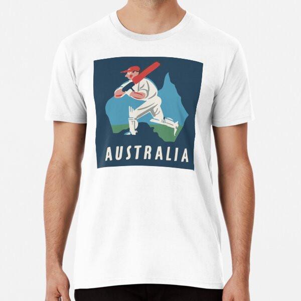 

Australia Cricket Premium T-Shirt S to 5XL Made in the AU/USA T-Shirt XL