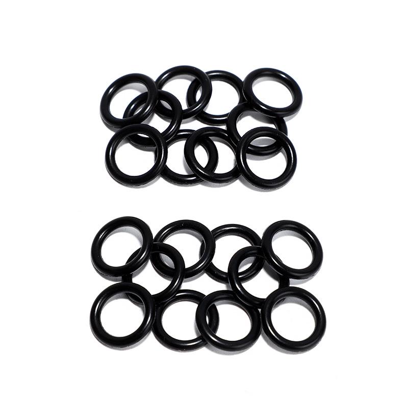419-Piece Oil & Friction-Resistant Rubber O-Ring Repair Kit - Red, Yellow, Blue