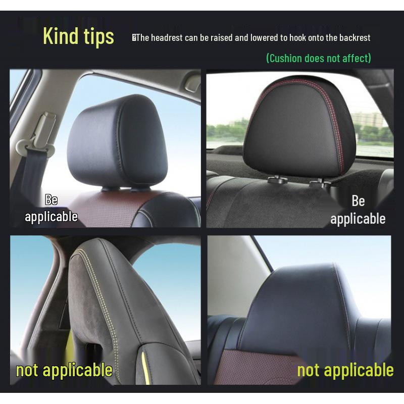 Cushion Linen Backrest Car Universal Nonslip Wearresistant Comfortable For All Seasons