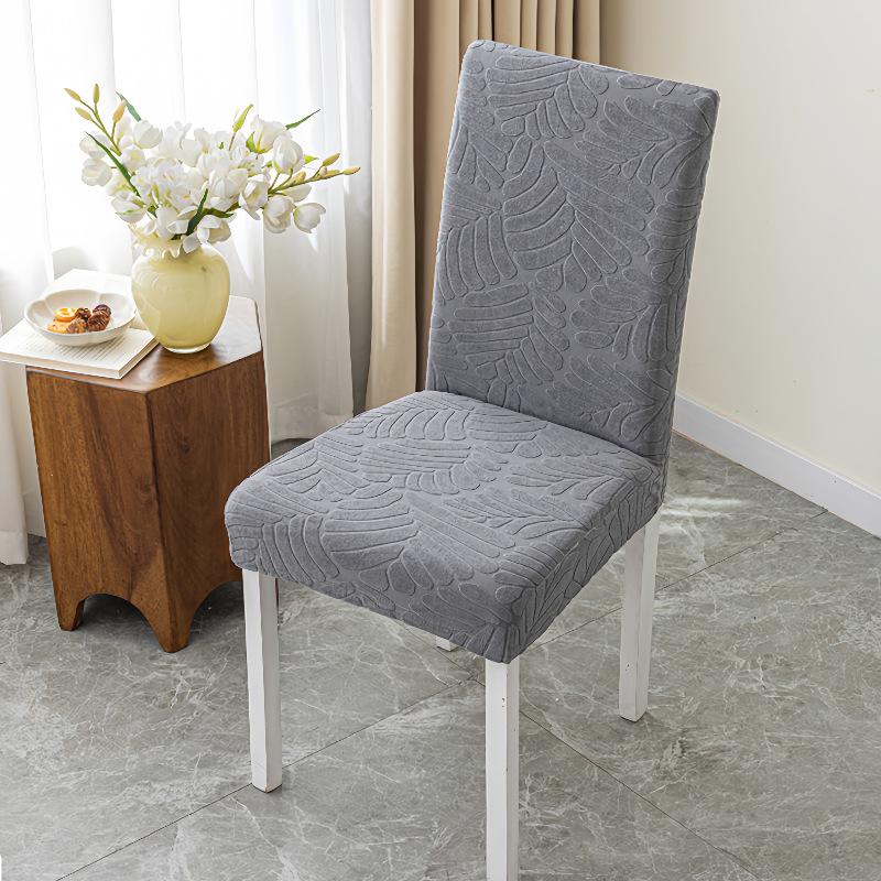 New Thickened Chair Cover Cushion Set Dining Table Backrest Integrated Chair Cover Fabric Anti-fouling and Dustproof