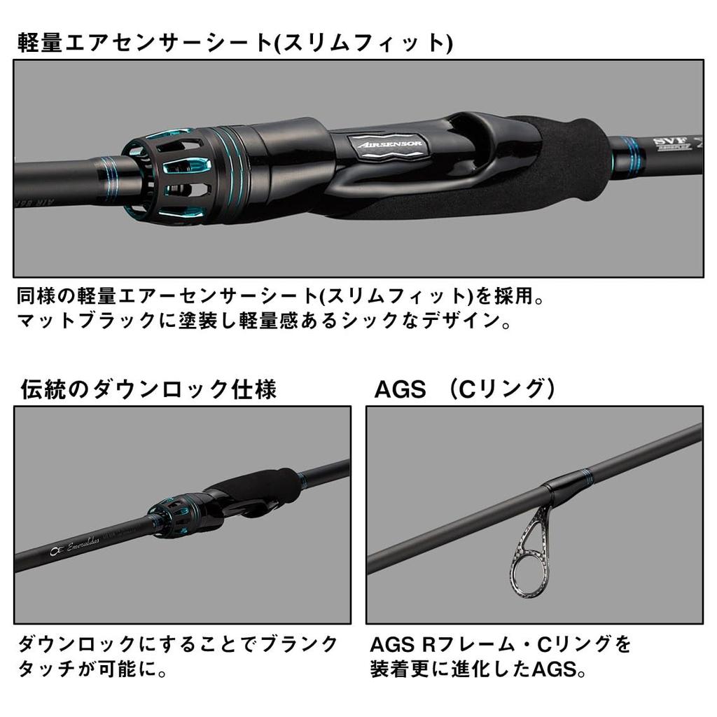 Daiwa Emeraldas Air Eging Rod 89MLM-K
