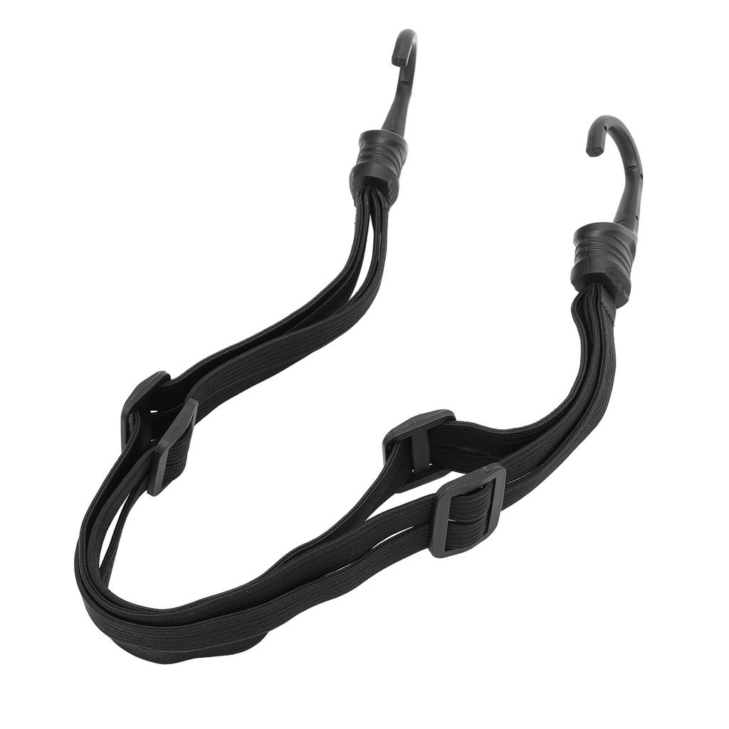 Motorcykelhjälm Bagage Rep 60cm Hög Elasticitet Flexibel Justering Hjälm Bagage Elastiskt Band
