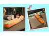 Washable Cylindrical Bolster Pillow for Sleeping, Leg Clamping, and Back Support