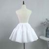 2/3pcs Hoop Skirt Petticoat for Women Underskirt for Wedding Dress Ball-Gown Girls Crinoline-Slips White/Black