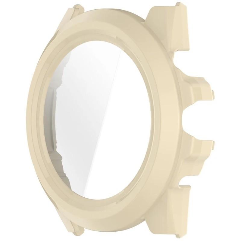 2 In 1 Case For Ticwatch Atlas Full Screen Coverage PC Hard Cover With High-quality Tempered Glass