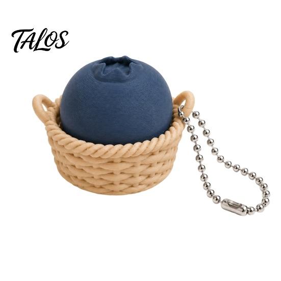 Unique Bag Decoration 3D Printed Fruit Fidget Clicker Toy with Mechanical Press, Stress Relief Keychain, Cute Vegetable Charms Sensory for Teens