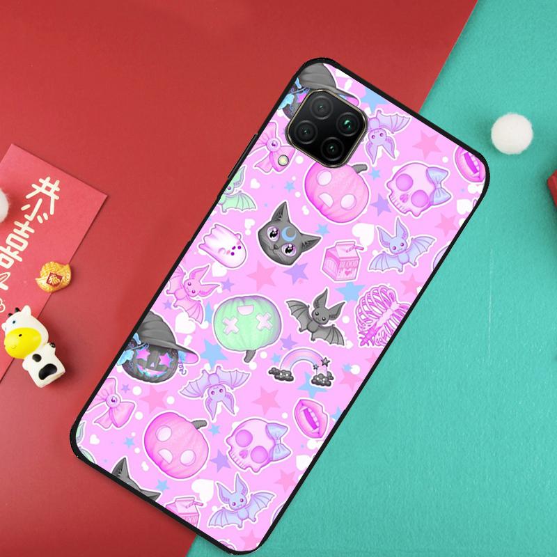 Pastel Goth Witchy For Huawei Nova 7i 8i 11i 12i Y73 Y72 Y61 Y91 Y90 Y70 Y60 9 10 SE 11 Pro P30 P40 Lite Case
