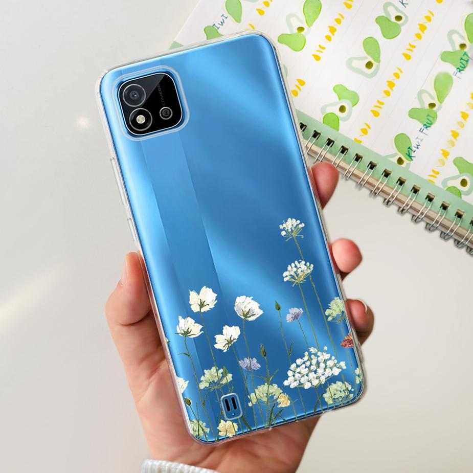 For Realme C11 2021 Case Cute Dinosaur Astronaurt Cover Soft Silicone Phone Case For Realme C11 2020 RealmeC11 2021 Fundas Coque