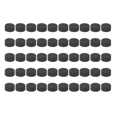 50pcs 0.79x0.39in Speaker Isolation Pads Anti Vibration Speaker EVA Foam Pads Feet with Self Adhesive for Soundbar CD