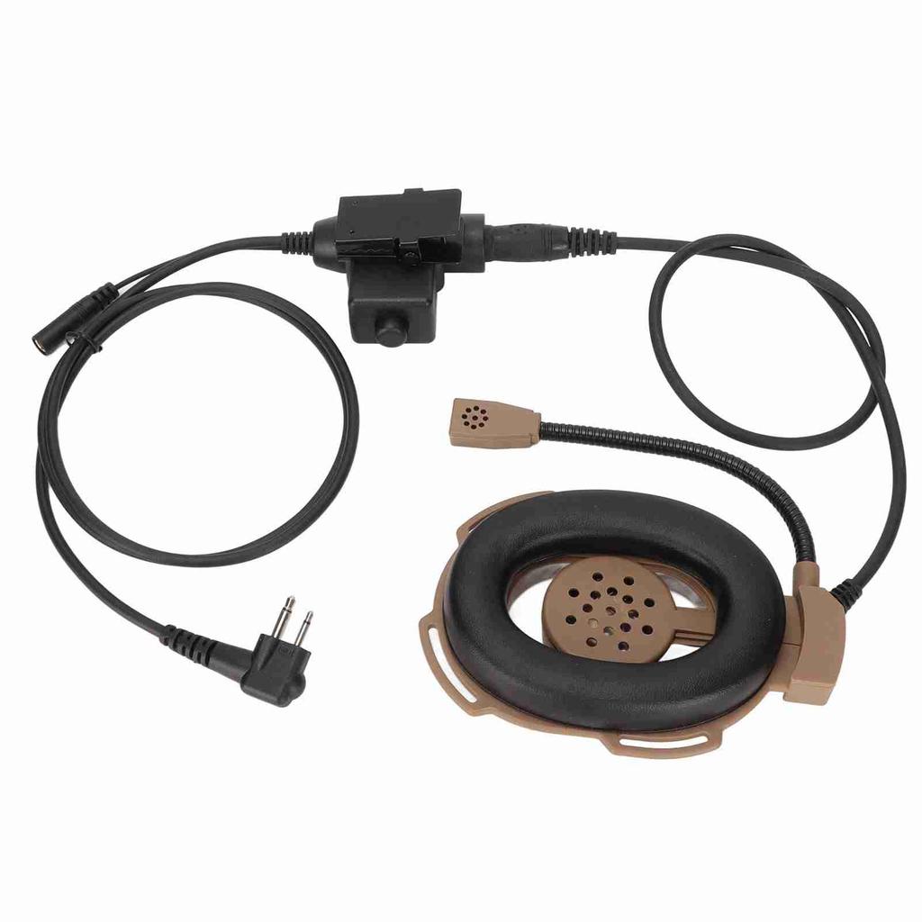 HD01 Motorcycle Helmet Headset Adjustable High Strengthy Portable Helmet Earpiece with PTT for