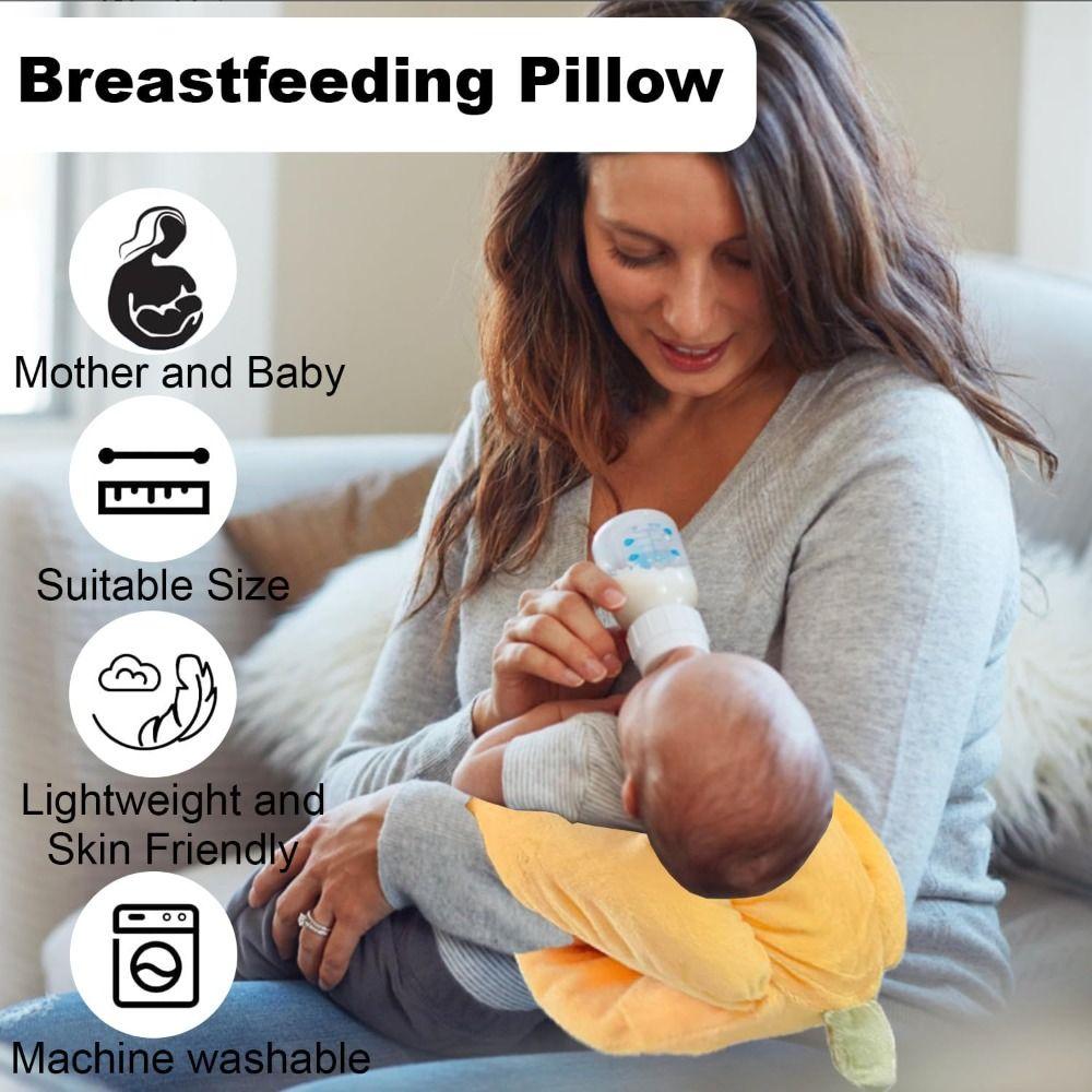 Comfortable Cozy Cradle Arm Pillow Soft Comfy Cradle Nursing Arm Pillow Baby Nursing Pillow  Travel