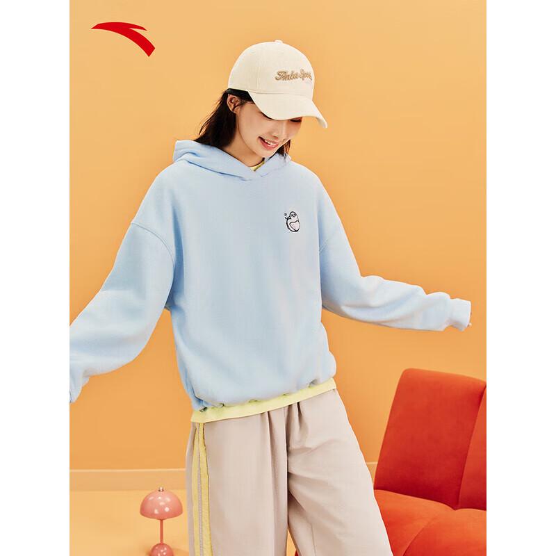 Anta Women's Snow Owl Fleece Hoodie