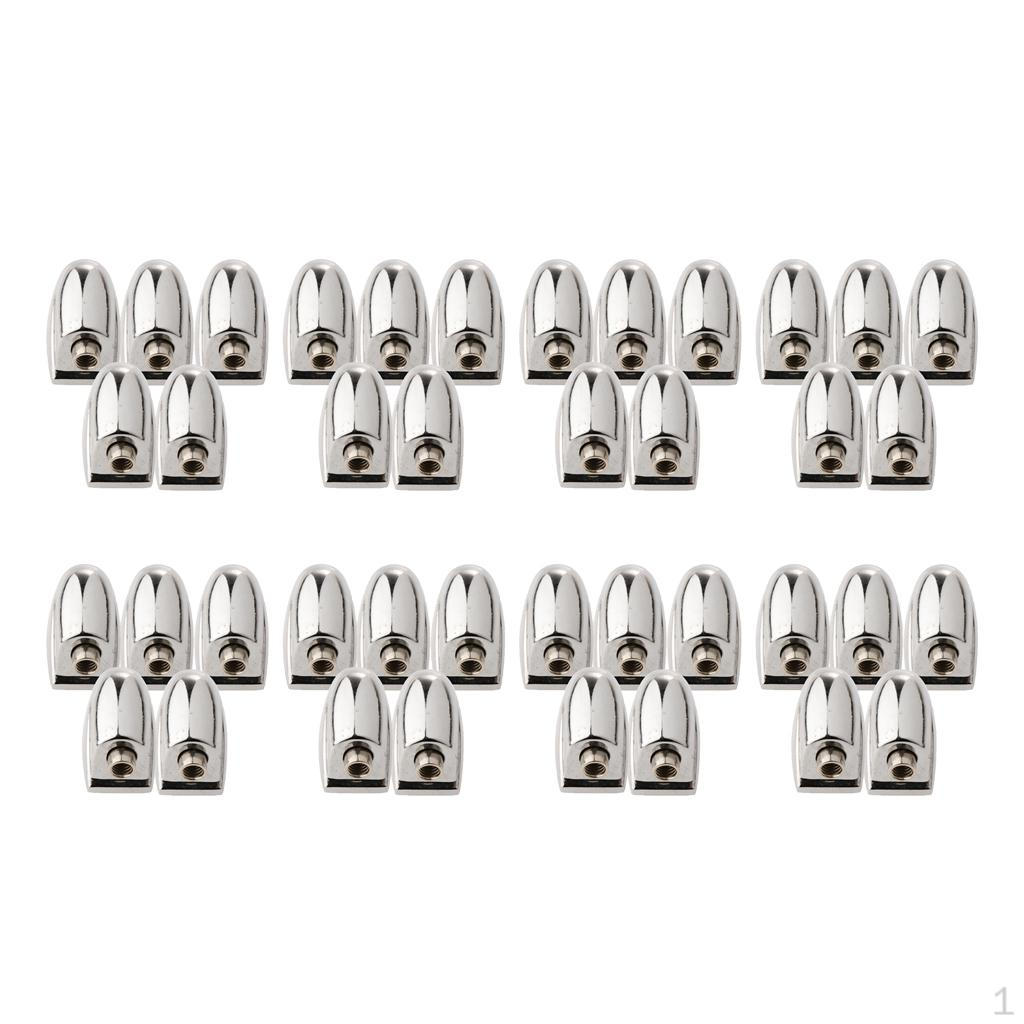 40 Pieces Drum Lugs Snare Hooks For Set Kit Parts Accessory