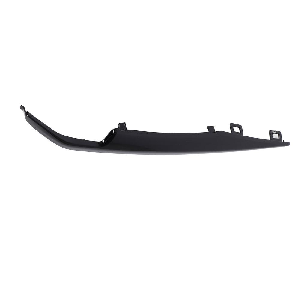 Front Bumper Lower Cover Trim Glossy Black Scratch Resistant Stylish Look Bumper Fog Light Trim for Vehicle Right: 22968429