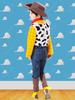 [IntoU] Toy Story Woody-style Cosplay Costume for Kids (Unisex) (120)