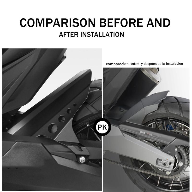 Fit For Honda For FORZA 750 X-ADV XADV750 Rear Fender Mudguard Mud Splash Guard Protection Protector Cover Wheel Hugger