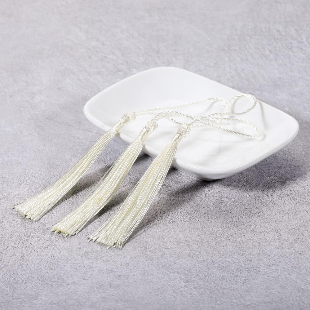 10Pcs/Pack Fringe Trim Sewing Curtains Hanging Rope Silk Tassels Jewelry Accessories DIY Wedding Decor Supplies Wholesale
