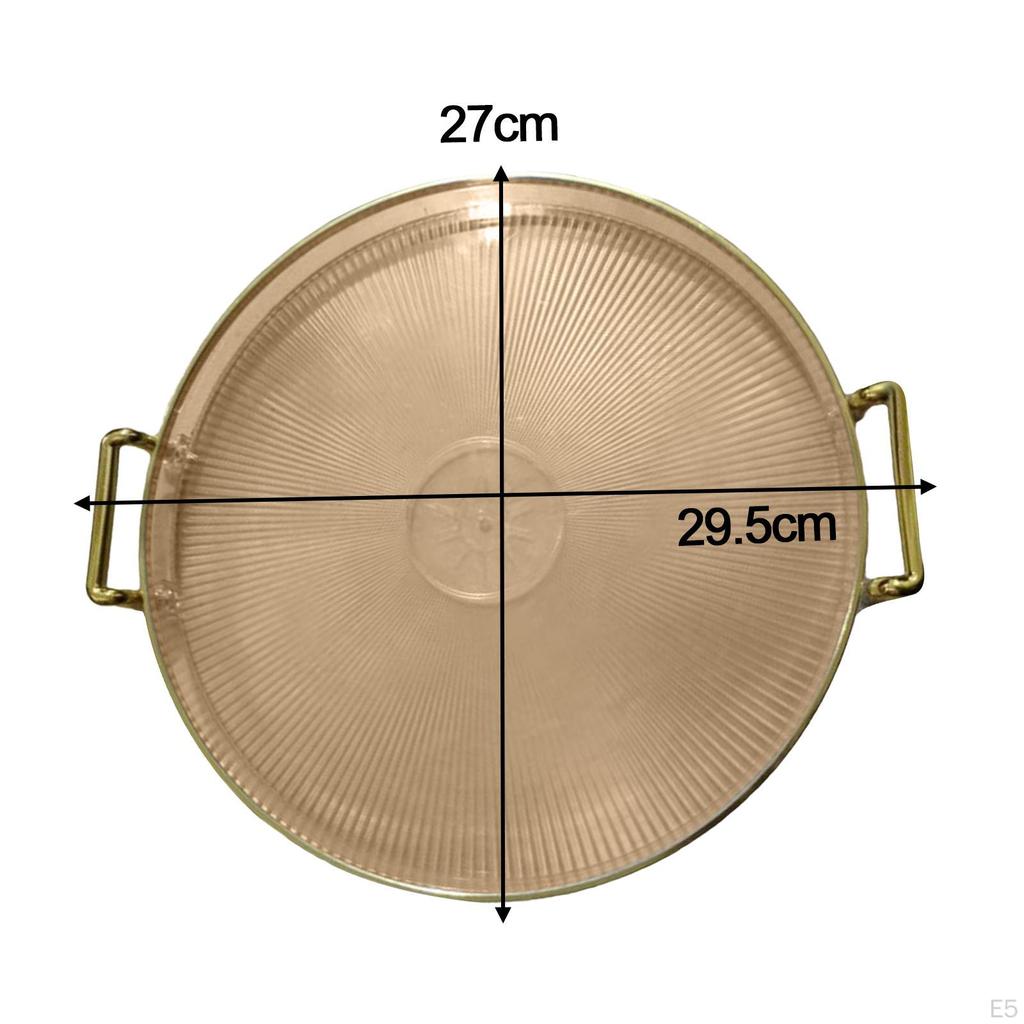 Plate, Serving Tray, Table Decoration, Simple Candy Decorative Tray for Bathroom, Dining