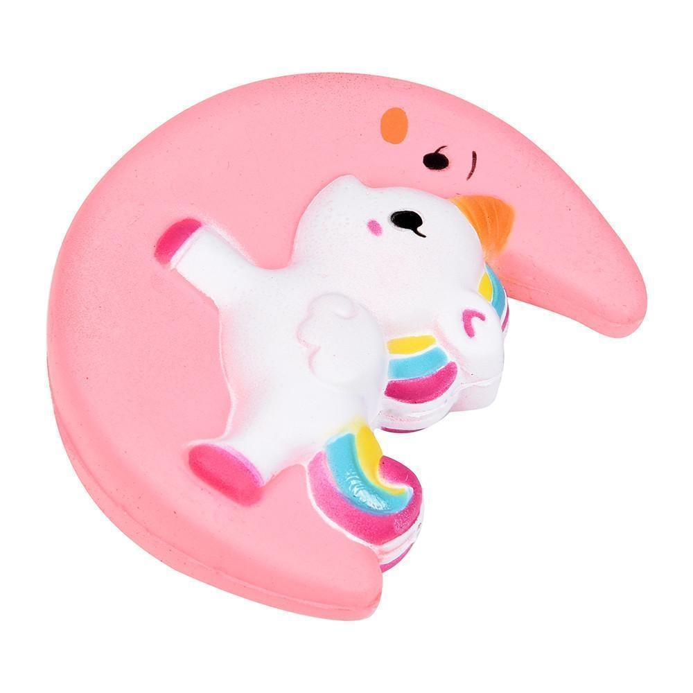 Squeezable Stress Relievers Unicorn Moon Squishy Toy