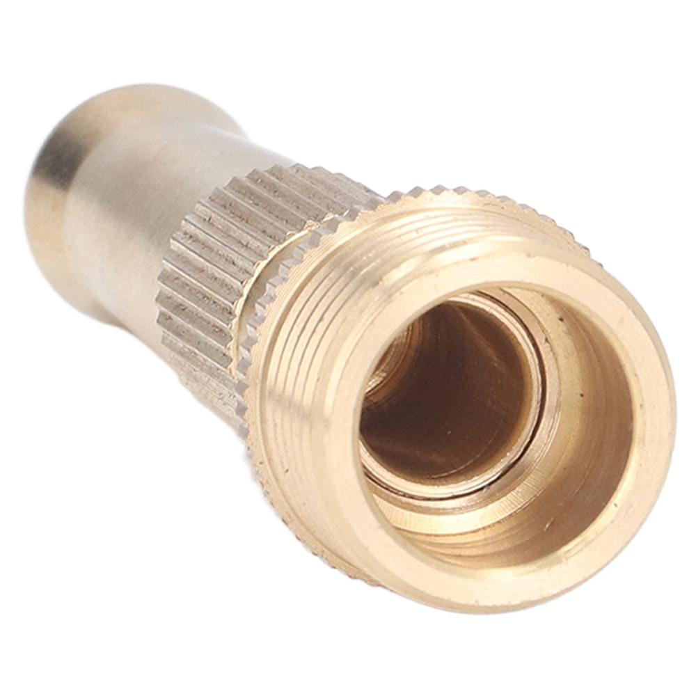 2PCS Copper Jet Nozzle 20mm Outer Diameter Hose Nozzle Durable Garden Hose Nozzle  Car Wash