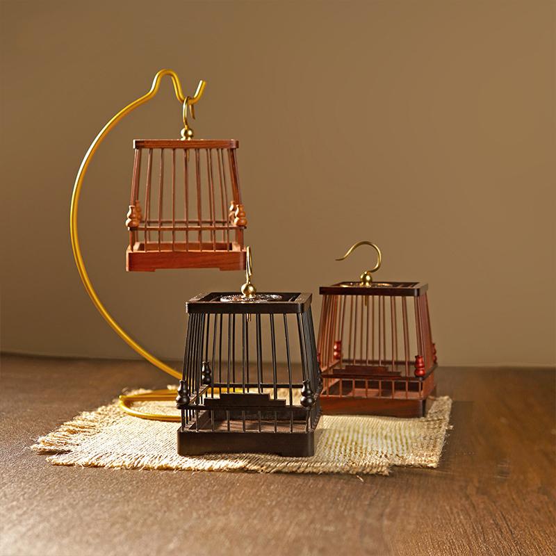 9x7.5cm Grasshopper Cage Cricket Insect Pet Cage House Catcher Feeding Wood Cage Small Parrots Finch Pets Birdcages New