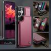 For Samsung Galaxy S26 Ultra Case with RFID Blocking 5 Card Slots CASEME C22 Leather Back Cover