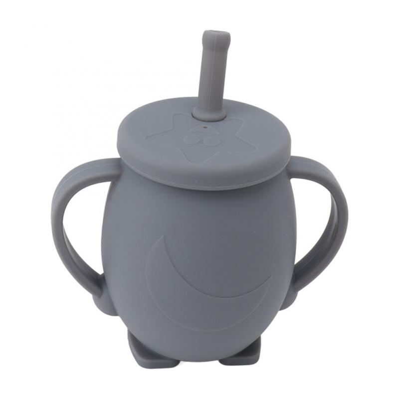 230ml Becher für Kleinkinder Silikon Trainings-Trinkbecher