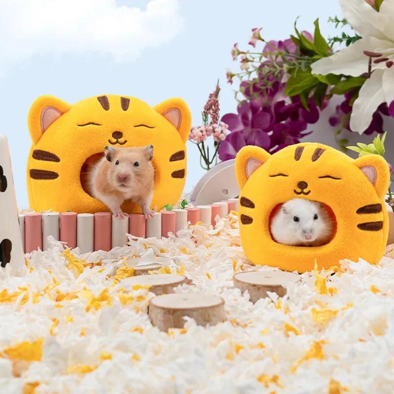 Tierhaus Meerschweinchen Frettchen Hamster Igel Ratten Warmes Hamsterkäfig Zubehör Kreative Pilzform Kleintierhaus