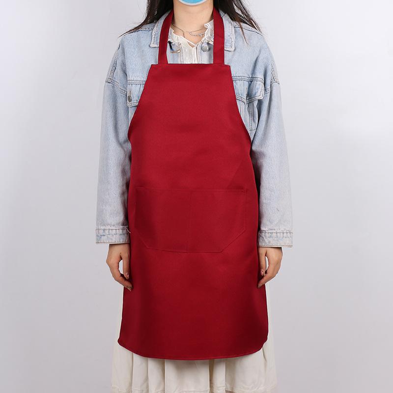 Custom Waterproof PVC Polyester Waist Apron with Logo Printing