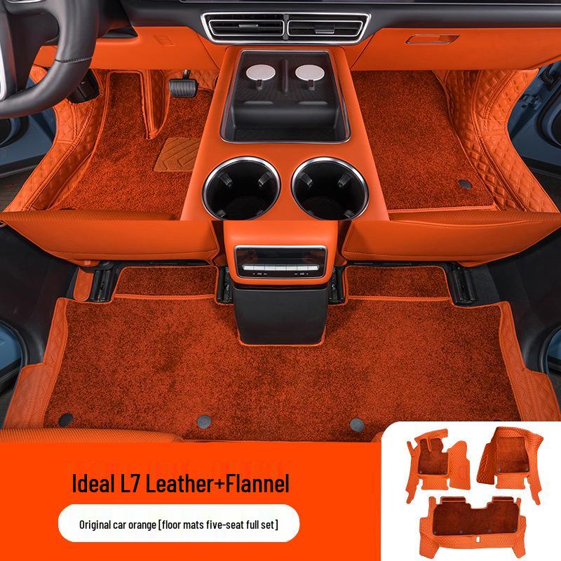 Ideal L7 Bagaj Paspası: Araba İçi için Tam Çevre Arka Bagaj Paspası, Orijinal Araba Rengine Uygun