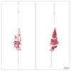 Santa Clause Ornament Christmas Tree Resin Santa Hanging Decoration For Holiday Party Decoration Indoor and Outdoor Use