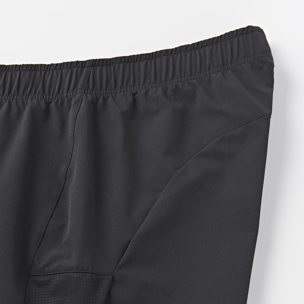 DESCENTE Volleyball Pants by Yuki Stretch Shorts with Mesh Fabric for Reduced Leg Receive Slits for Men and BK00 (Worn Ishikawa) - Stress, Design,