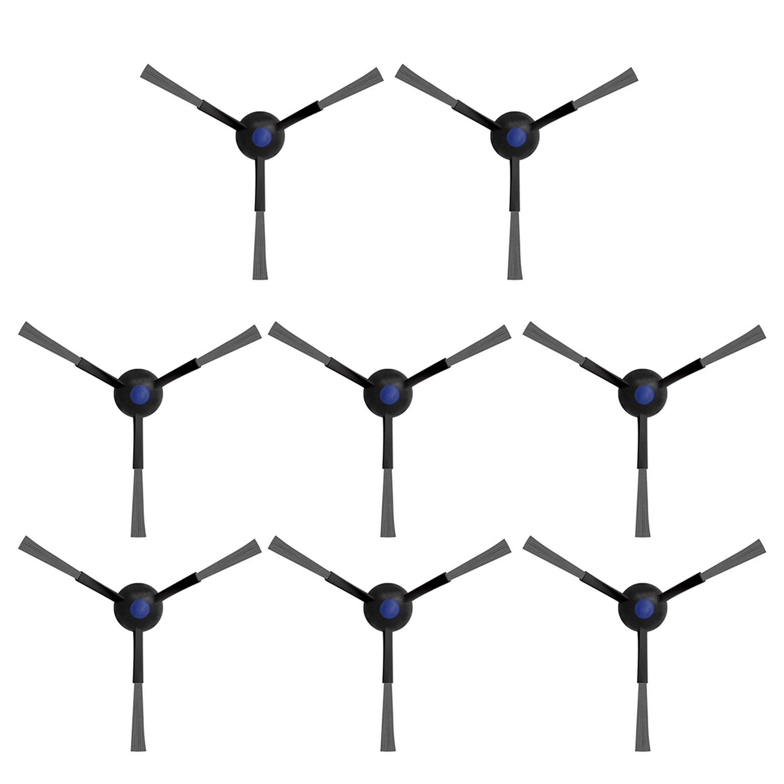 

Pack of 8 Side Brush Spare Parts Sweeping Robot Accessory Plastic Material Replacement Brush for T30 Pro Vacuum Cleaner