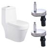 Replacement Toilet Seat Hinges Release Quick Toilet Kit Heavy Duty Hinge for 2pcs Home