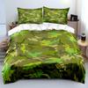 Stampa Motivo Mimetico Stile Foresta Morbido Confortevole Copripiumino Set Biancheria da Letto Incluso 1*Copripiumino 2*Federe